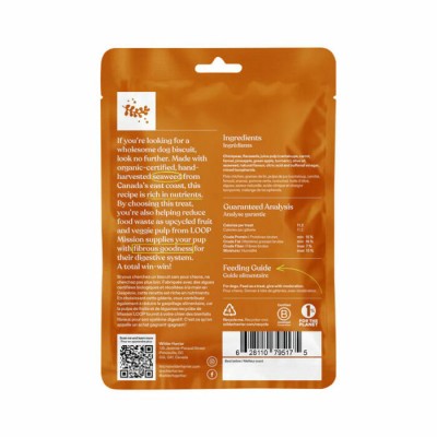 Wilder Harrier – Biscuits véganes algue cantaloup et carotte 120 g