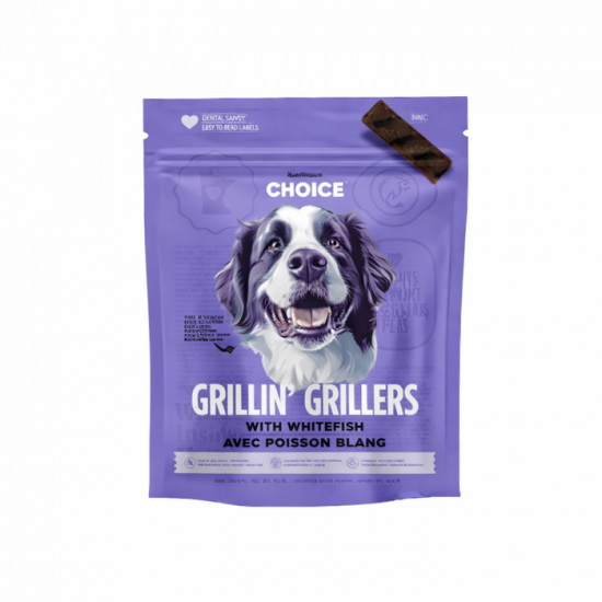 NutriSource Choice Grillin’ Grillers au poisson... NutriSource Choice Grillin’ Grillers au poisson...