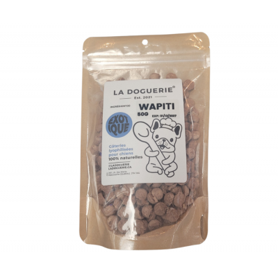 La Doguerie Pastilles lyophilisées wapiti...