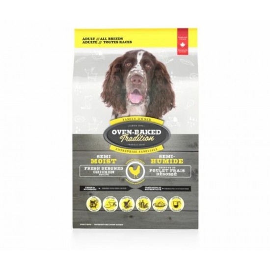 Obt Nourriture semi-humide pour chien au poulet 5...