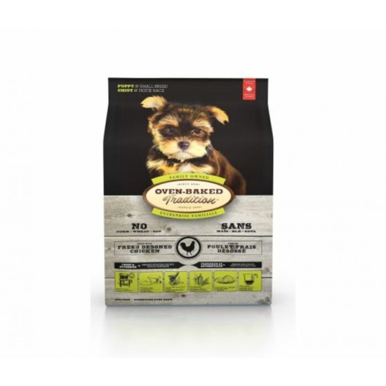 Obt Nourriture sèche pour chiot de petite race au poulet 5 lb