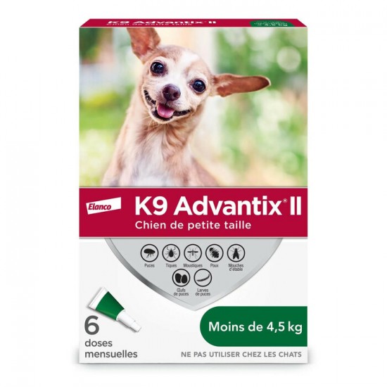 K9 ADVANTIX II Traitement antiparasitaire pour... K9 ADVANTIX II Traitement antiparasitaire pour...