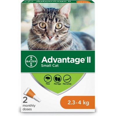 ADVANTAGE II Traitement contre les puces pour chat...