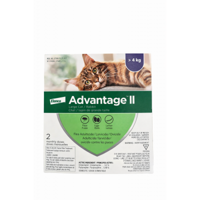 ADVANTAGE II Traitement contre les puces pour chat...