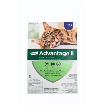 ADVANTAGE II Traitement contre les puces pour chat...