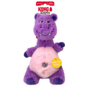 KONG Knots Belly Hippo Medium Large jouet peluche...
