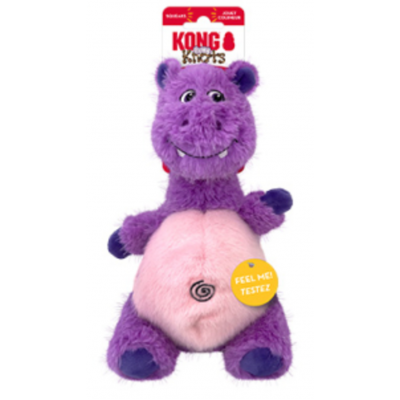 KONG Knots Belly Hippo Medium Large jouet peluche...