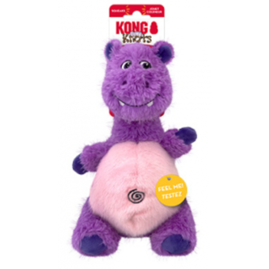 KONG Knots Belly Hippo Medium Large jouet peluche...