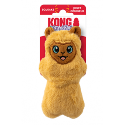KONG Snuzzles Mini Llama jouet peluche sonore pour...