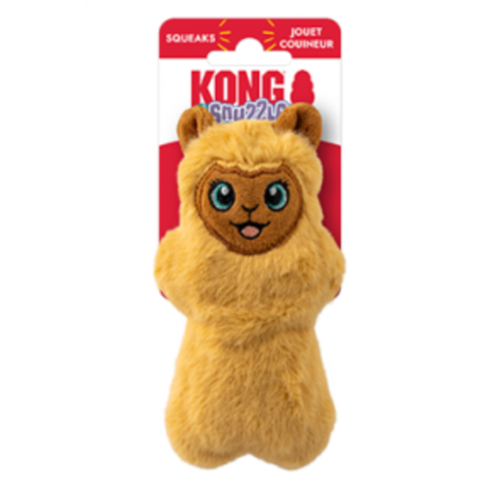 KONG Snuzzles Mini Llama jouet peluche sonore pour...