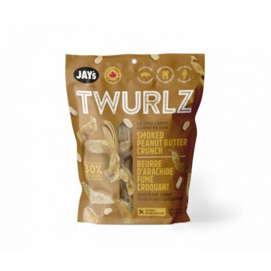 Jay’s Twurlz peaux de porc beurre d’arachides...
