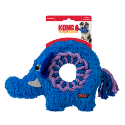 KONG Ringaroos Elephant jouet interactif avec...