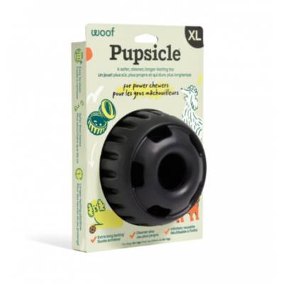 WoofPet Pupsicle Power Chewer noir jouet ultra...