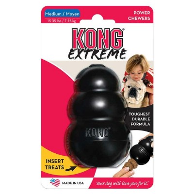 KONG Extreme jouet en caoutchouc ultra résistant...