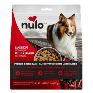 Nulo Freeze-Dried Raw Agneau et framboise pour...