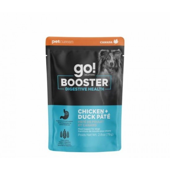 Petcurean Go! Solutions Booster pour chien digestion pâté au poulet et canard