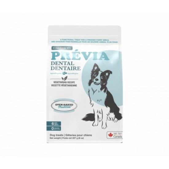 Obt Prévia Dentaire gâteries pour chien sans grains recette végétarienne 227g