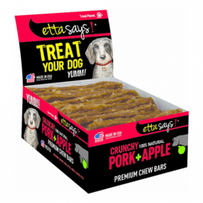 Etta Says! Crunchy Premium Bar porc et pomme...