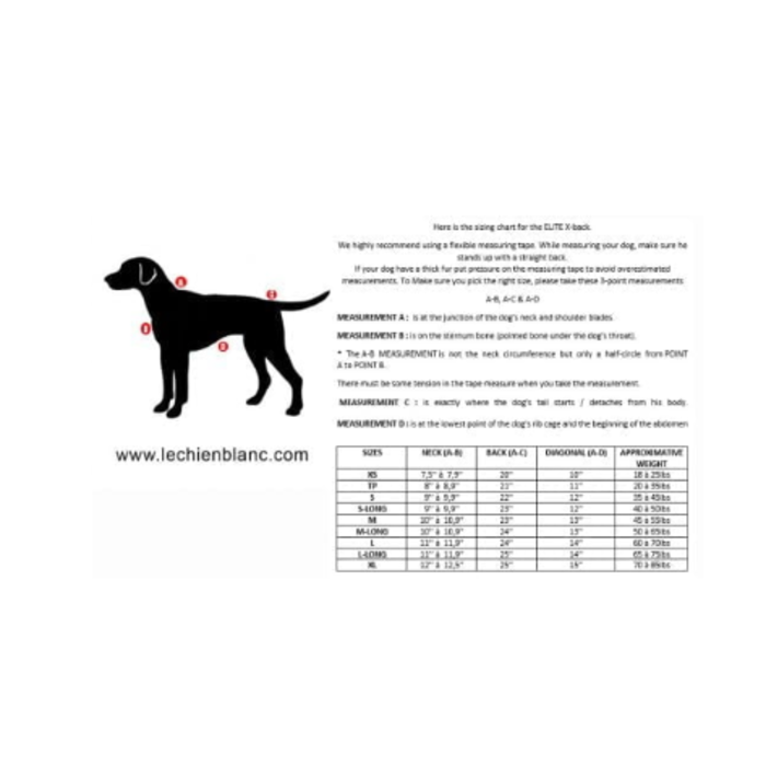 LeChienBlanc Harnais de Traction Élite noir pour sports canins attelés LeChienBlanc Harnais de Traction Élite noir pour sports canins attelés