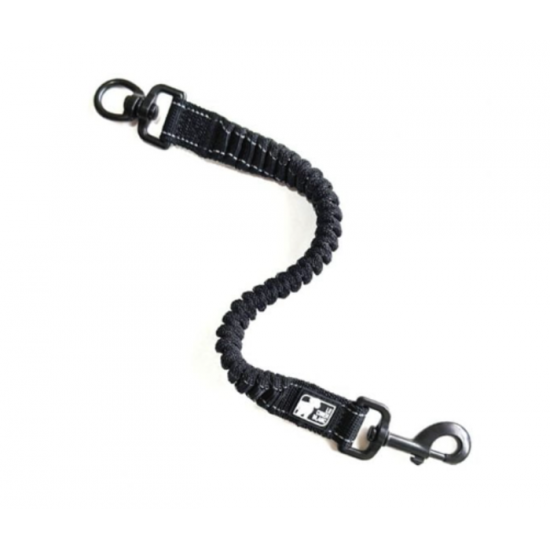 LeChienBlanc Extension Bungee Link noir pour laisse et sports canins