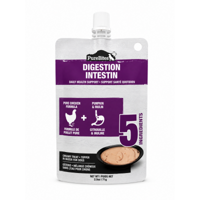 PureBites Plus Digestion Gâterie crémeuse et...