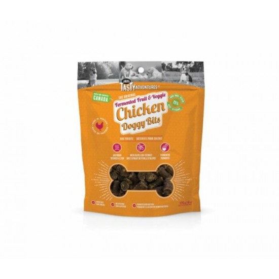 Jay's Tasty Gâteries fermentées pour chien fruits et légumes au poulet 170 g