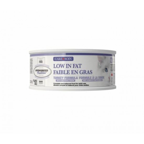 OBT Nourriture en conserves pour chat Faible en gras pâté à la dinde 5,5 oz