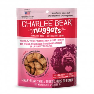 Charlee Bear Nuggets Straw-Beary Swirl gâteries...