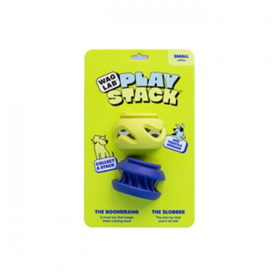 WAGLAB Play Stack ensemble de 2 jouets interactifs...