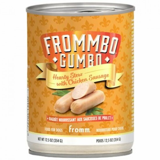 Frommbo gumbo ragoût saucisses poulet 12.5oz