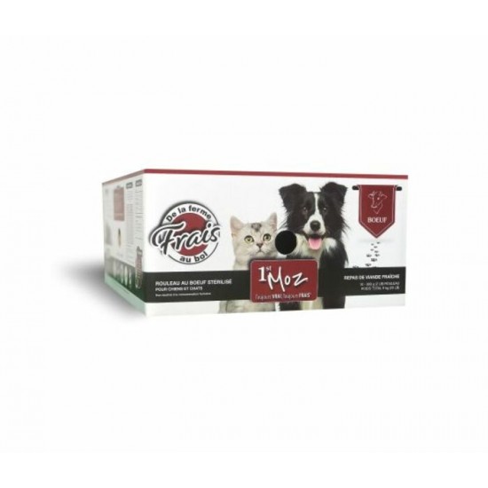 Moz Pet Viande Fraiche Stérilisée - Boeuf 10...