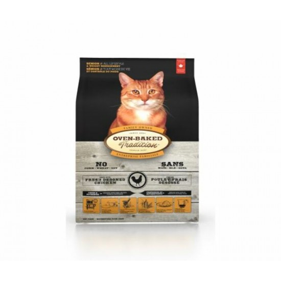 Obt Nourriture Sèche Pour Chat Sénior /...