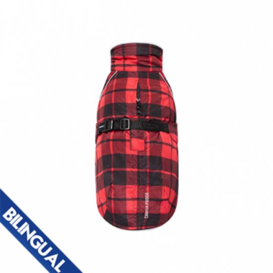 Canada Pooch® The Expedition Coat 2.0 Red Plaid...