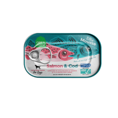 Open Farm Mousse soyeuse  – Garniture au saumon...