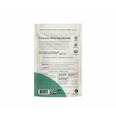 Crumps’ Naturals Mini-Bouchées d’Entraînement au Poulet 300g – Friandises Semi-Humides Naturelles pour Chien