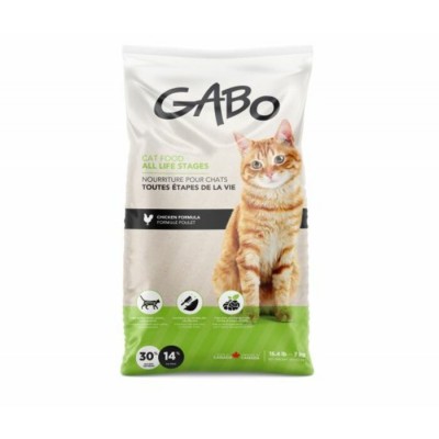 Gabo Nourriture Complète pour Chat & Chaton 15,4...