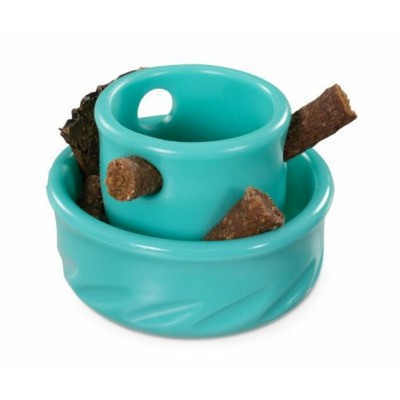 Messy Mutts – Jouet Interactif Totally Pooched Puzzle’n Play 2.5" Bleu Pour Chien