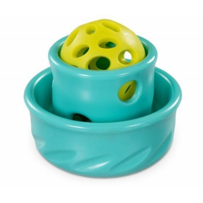 Messy Mutts – Jouet Interactif Totally Pooched Puzzle’n Play 2.5" Bleu Pour Chien