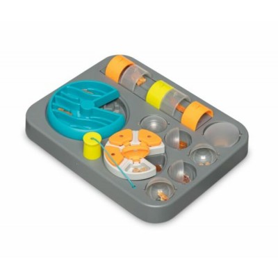 Messy Mutts – Plateau d’Alimentation Interactif Grand pour Chien 16"x13"