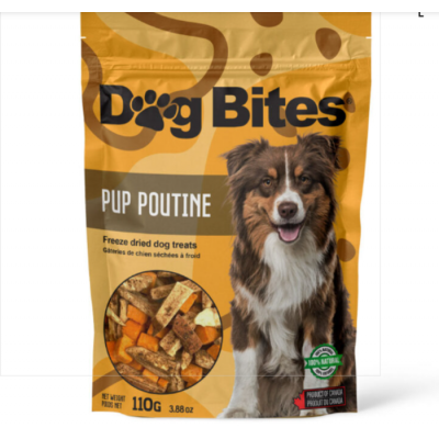 Dog Bites Poutine Pup – Gâteries cheddar et...