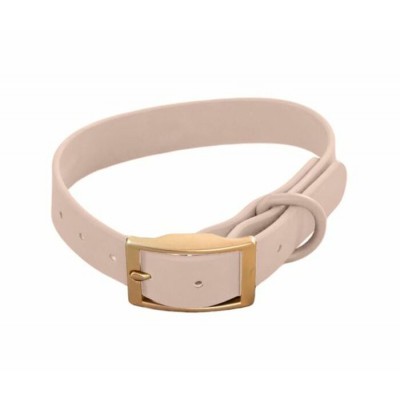 Dexypaws – Collier Imperméable pour Chien Couleur Beige Moyen