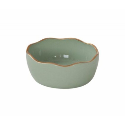 Dexypaws Bol en céramique pour chien 50oz Vert Sauge