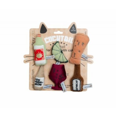 Dexypaws Jouet En Peluche Pour Chat Ensemble De 6...