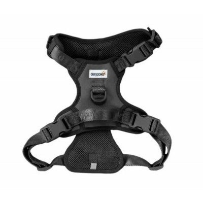 Dexypaws Harnais Sans Traction pour Chien – Couleur Noir Très Grand