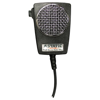 D104M6B, Astatic - 4-pin Microphone Mobile Amplifié , Fil très flexible