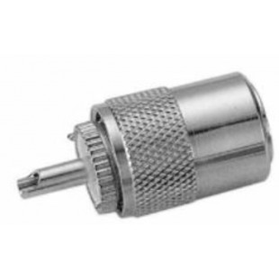 CUM59V, Connecteur UHF mâle pour RG59, RG8X,...