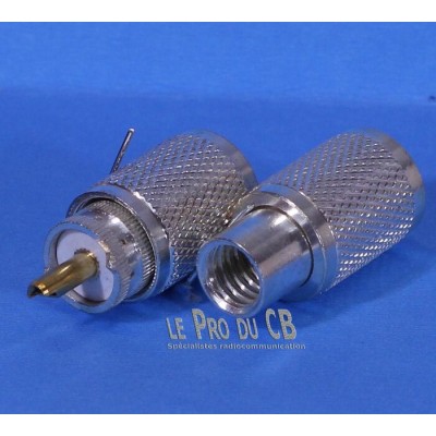 PL259 - Connecteur Coaxial UHF Mâle pour RG8,...