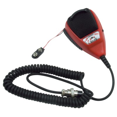 RD104ER, Astatic Road Devil CB Microphone Amplifié / 4-pin Microphone pour CB Radio sans Mic Gain