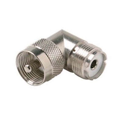AUMUF90, Adapteur UHF Mâle à Femelle, coudé 90...