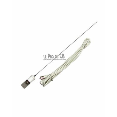 Antenne Marine VHF 38'' avec whip de métal 